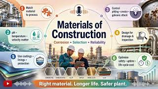 Materials of Construction | Corrosion, Material Selection & Plant Reliability