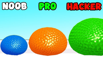 NOOB vs PRO vs HACKER | In Ball Balloon Run | B8 Gamer