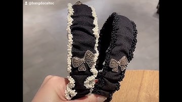 Băng đô cài tóc (bờm tóc/xược tóc/vấn tóc) đẹp xinh trendy - Tone Shop