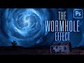 Photoshop: How to Create a Gigantic WORMHOLE Space Effect.