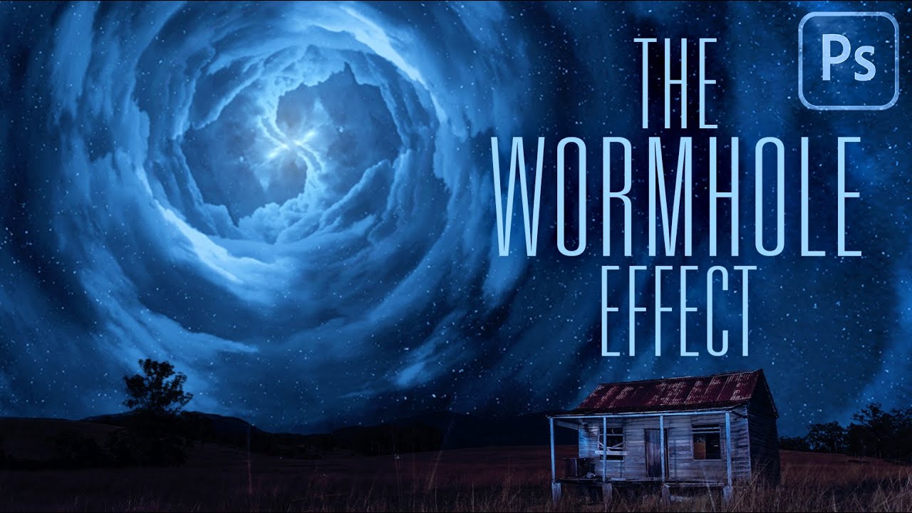 Update Photoshop: How to Create a Gigantic WORMHOLE Space Effect.