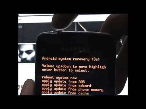 como formatear un alcatel one touch pop c5