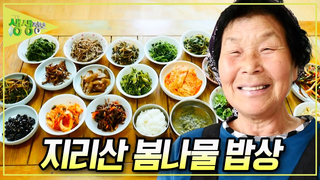 소박한 할머니의 민박집에 손님들이 끊이지 않는 이유! 지리산 할머니의 봄나물 밥상 [2TV 생생정보] KBS 250408 방송