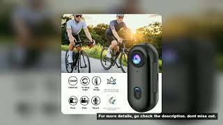 4K Mini Body Camera 64GB Action Cam with Audio & Video Thumb Hands Free Waterproof Recording Wearabl