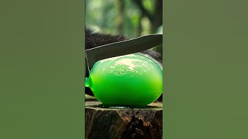 Glass Kiwi Slicing ASMR #asmr #ai #veo3