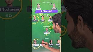 RCB vs GT Dream11 Prediction | RCB vs GT Dream11 Team Today | IPL 2026 #rcbvsgt
