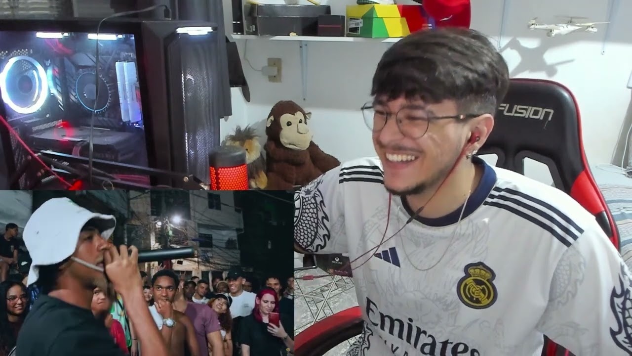 ALAN REAGE A BARRETO x GURI - SEMIFINAL - 200ª EDIÇÃO - Roda Cultural da Rocinha | REACT