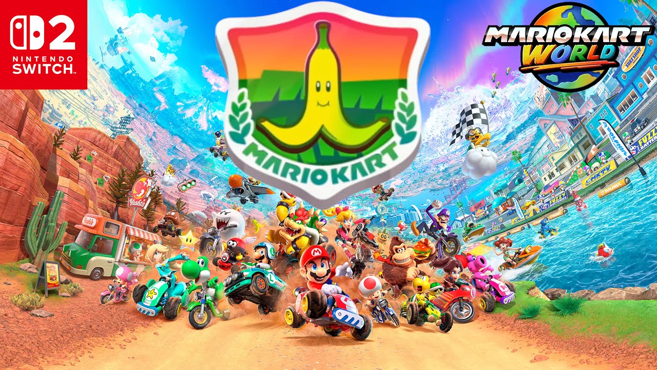 Banana Cup - Mario Kart Worlds På Svenska - Del 5
