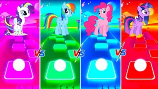 My Little pony And Tiles Hop Games- Rarity- Rainbow- pinkie pie- Twilight Sparkle screenshot 1