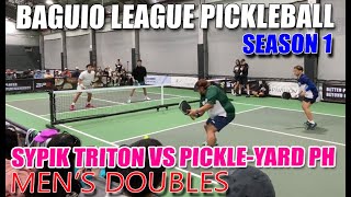 BAGUIO LEAGUE PICKLEBALL Season 1 - Open Category Battle for Championship Set 1 - Men's Doubles