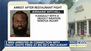 2 men arrested in connection with fight, shots fired at Big Ed's Restaurant in Raleigh