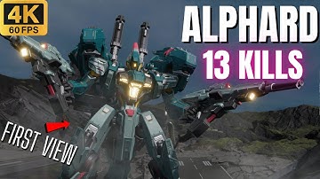 Alphard 13 Kills MVP | Mecha Break TEST Server