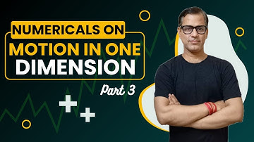 Numericals on Motion in One Dimension Class 9 ICSE | ICSE Class 9 Physics | @sirtarunrupani