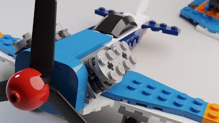 Detailed model of Lego Creator 3 in 1 Aircrafts 31099 set (3D model)