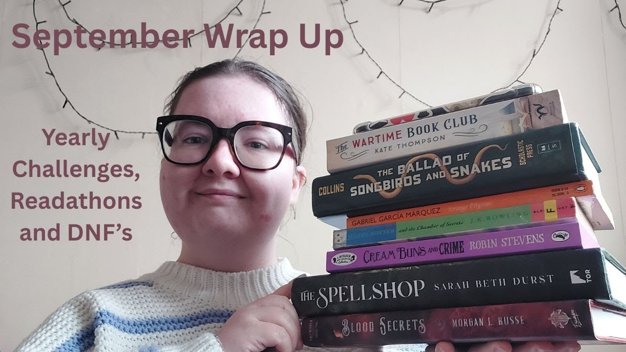 Sept Wrap Up | DNF's, Yearly Challenges And Monthly Readathons