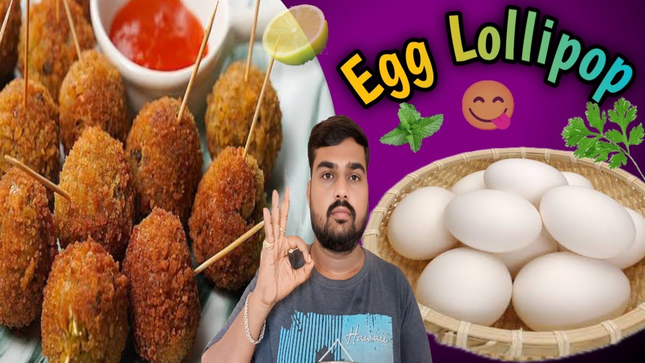 Crispy ఎగ్ లాలిపాప్ Recipe 😋 సాయంత్రం పూట కమ్మనైన రుచితో తినండి 👌 Egg Lollipop Recipe 