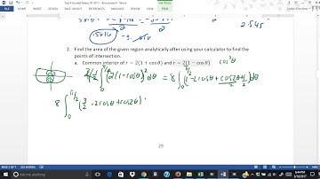 Section 10 5 Points of Intersection Polar Example 2a