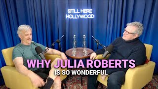 Just two guys loving Julia Roberts... Bronson Pinchot and Steve Kmetko