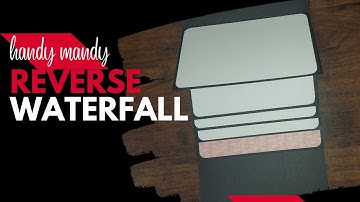 REVERSE WATERFALL || DIY SCRAPBOOK