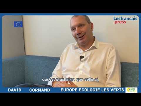 David Cormand - Député européen français pour Europe Ecologie Les Verts