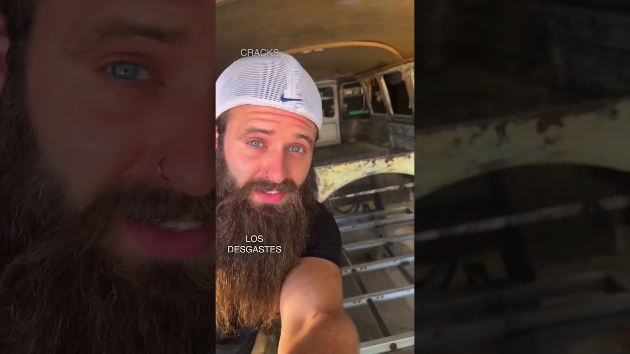 Vw Bus frame crack rust repair 