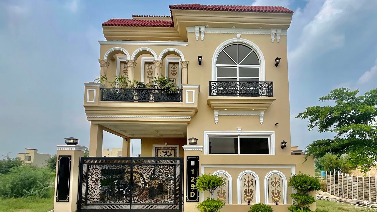 5 Marla Brand New Spanish Design House For Sale In DHA Lahore