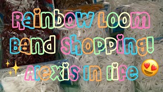 Rainbow Loom Band Shopping! Come Along With Me!