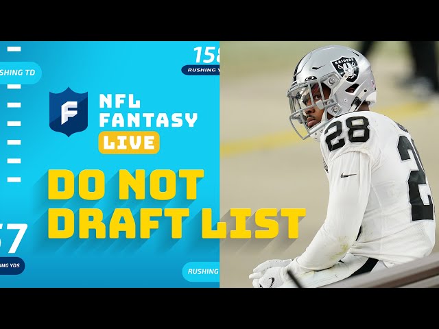 fantasy football do not draft list