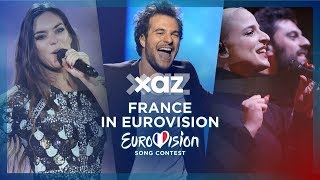 🇫🇷 France in Eurovision - Top 9 (2010-2018)