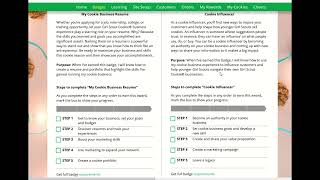 Digital Cookie Guide for Girls & Families - Girl Scout Dashboard