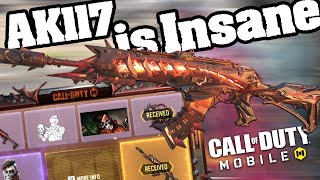AK117 - Meltdown: Luckiest Lucky Draw ever! Most Insane Legendary Gun! | COD Mobile.