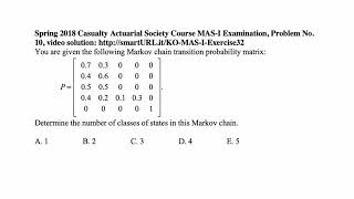 Exam MAS-I exercise for September 18, 2020