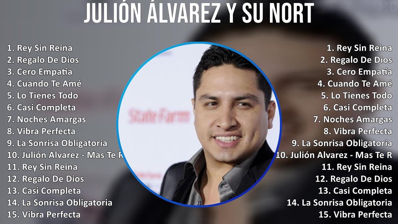 Julión Álvarez y su Norteño Banda 2024 MIX Top Hits - Rey Sin Reina, Regalo De Dios, Cero Empatí... Julión Álvarez y su Norteño Banda 2024 MIX Top Hits - Rey Sin Reina, Regalo De Dios, Cero Empatí...