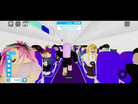 We went to Tahiti! but theres a fire in the cabin! Roblox: Cabin crew simulator✈️ Part 10