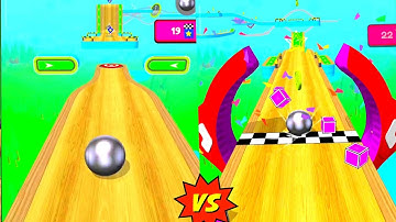 Going Balls Vs Reverse Video Gameplay Walkthrough Android,iOS - HELOY GOING BALLS Best Games Run