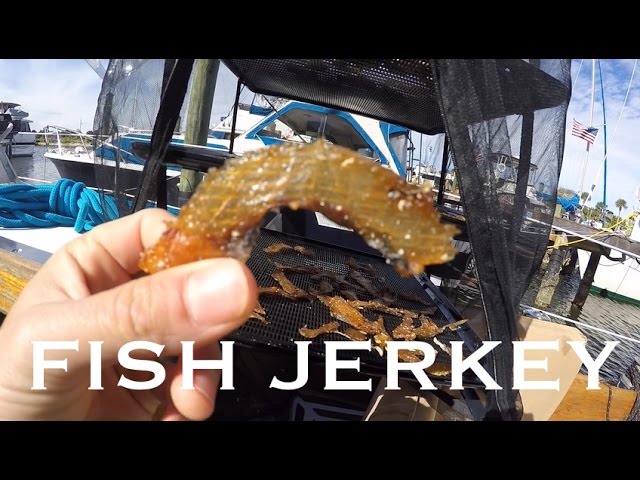 Making Fish Jerky on A Sailboat - "BUMS KITCHEN"