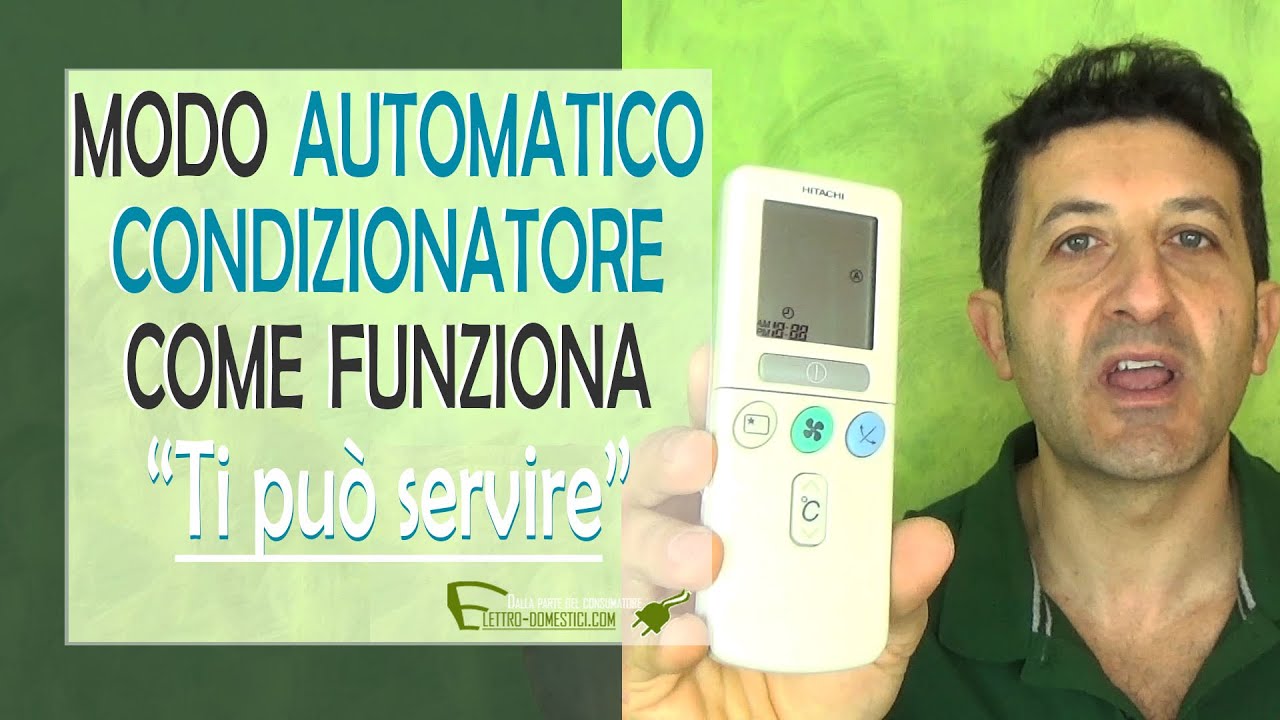 Come funziona la modalità automatica del condizionatore d'aria