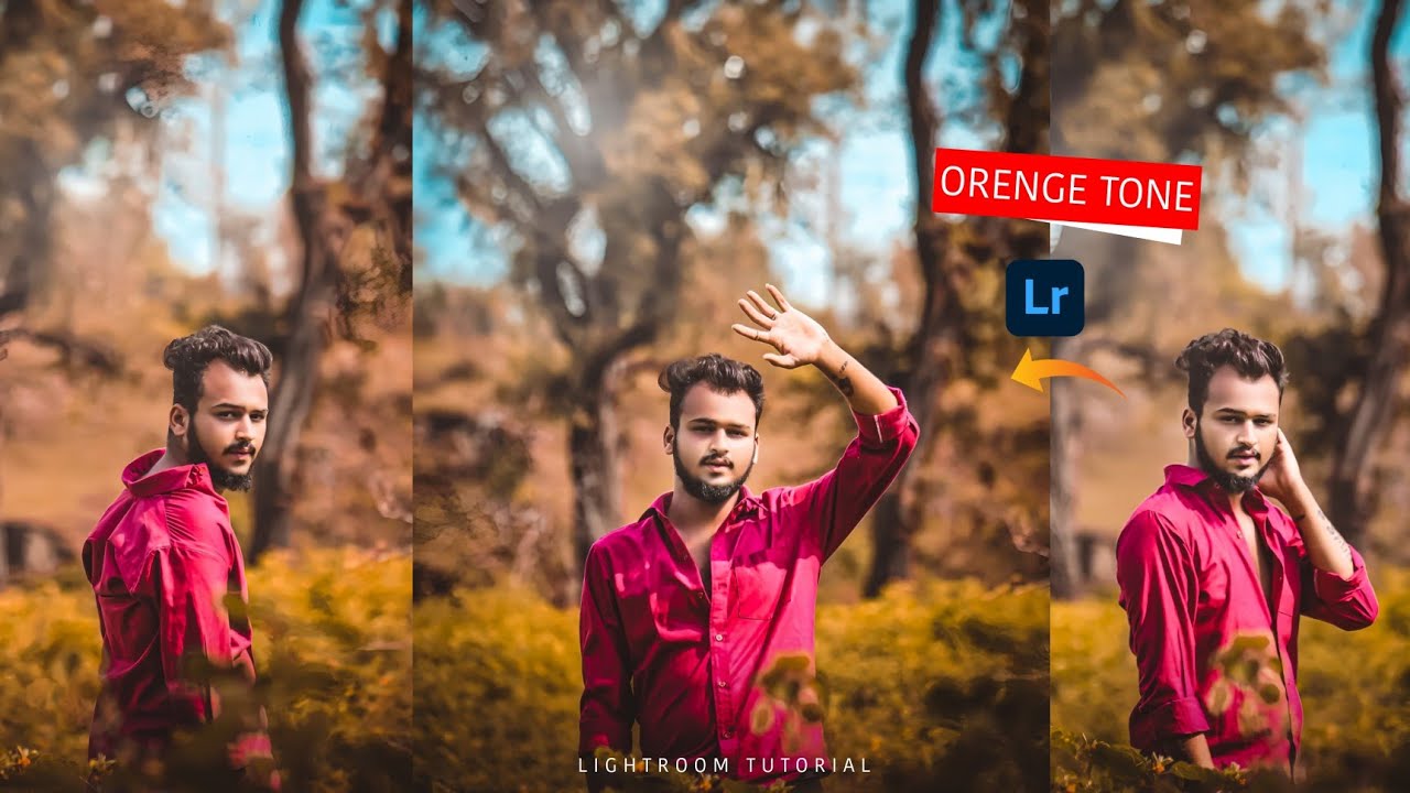 How to edit Orenge tone photo editing / Download free preset