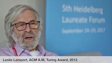 5th HLF – Laureate interview: Leslie Lamport