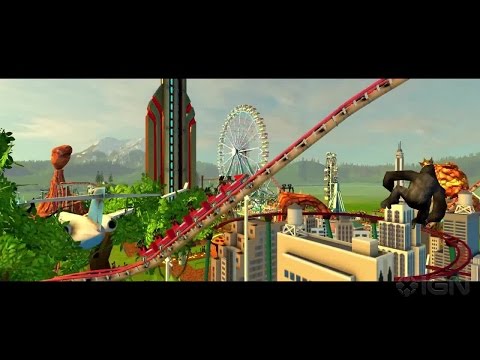 Rollercoaster Tycoon World user content trailer