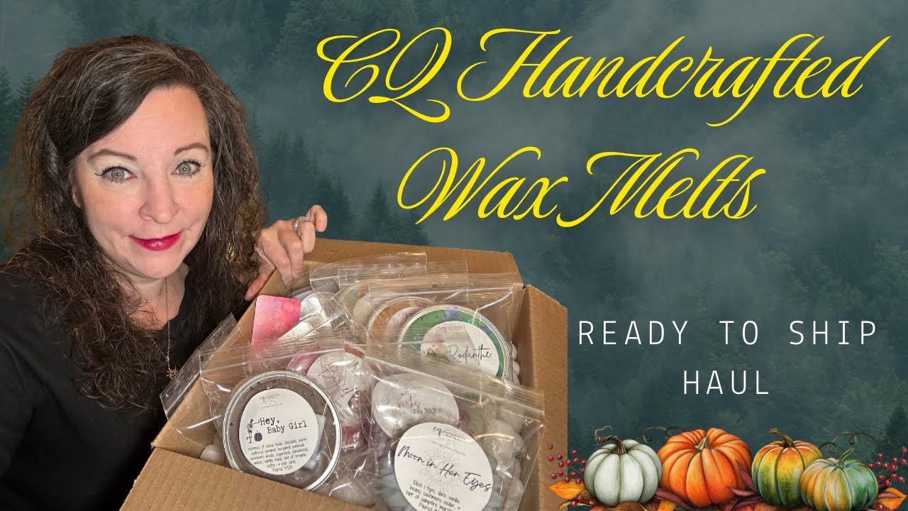 Воск ручной работы CQ плавится и готов к отправке @wicklesswithcurlyq