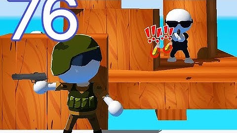 ✅ Bullet Army Run / Gameplay Walkthrough / Mission 1-10