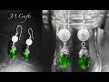 How to make pearl earrings || JA Jewelry &amp; Crafts || DIY jewelry/earrings