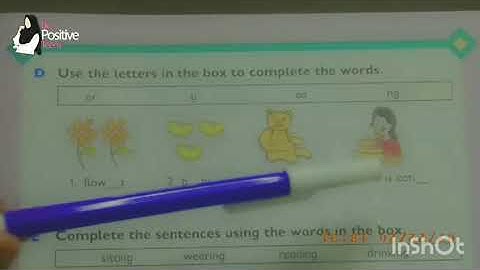 Oxford Progressive English / Grade 1 / Unit 4 / Be Positive Teen