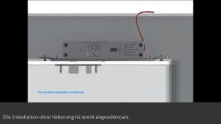 LUPUSEC - Sperrelement Installation ohne Halterung