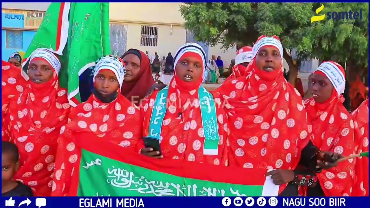 Banabixi mawliidka nabiga [zcw]ee degmada jallam  io muxadaroyinki culimada