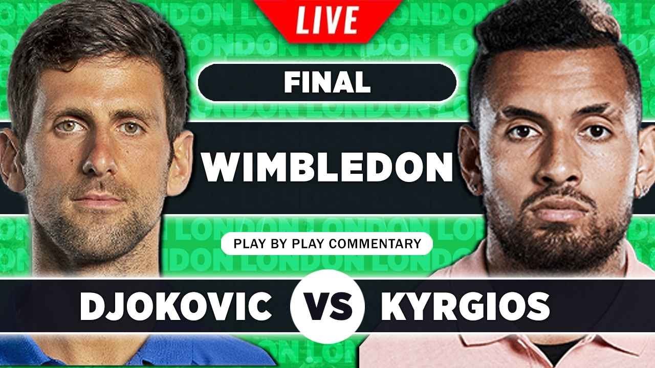 kyrgios djokovic live