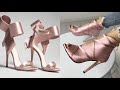 High class luxury party wear high heels sandals design for business collection 2021