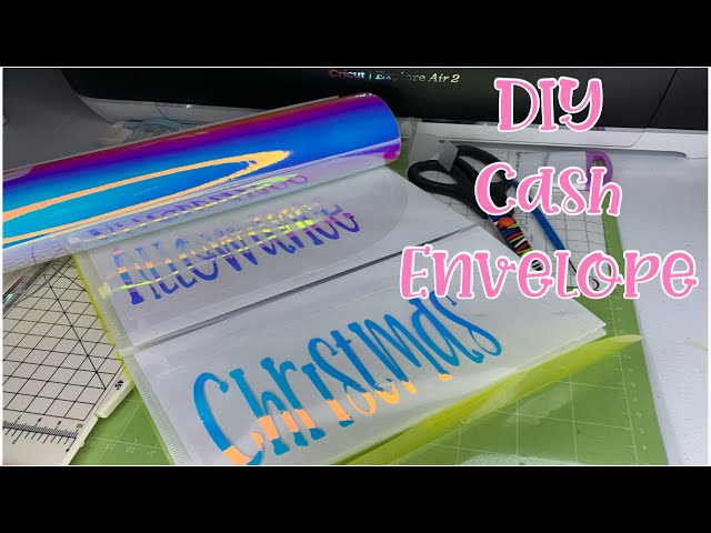 Custom Tabbed Wallet Budget Envelopes TO PRINT AND LAMINATE