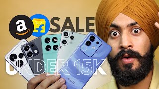 Top 5 Smartphone To Buy Under 15,000 In Amazon And Flipkart Sale 2025